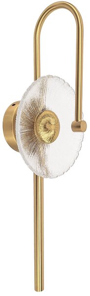Toolight Toolight, LED nástěnné svítidlo 53x18cm, 3W, 3000K, LHJ072-W, zlatá matná, OSW-50032