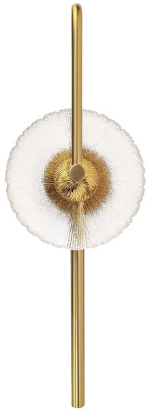 Toolight Toolight, LED nástěnné svítidlo 53x18cm, 3W, 3000K, LHJ072-W, zlatá matná, OSW-50032