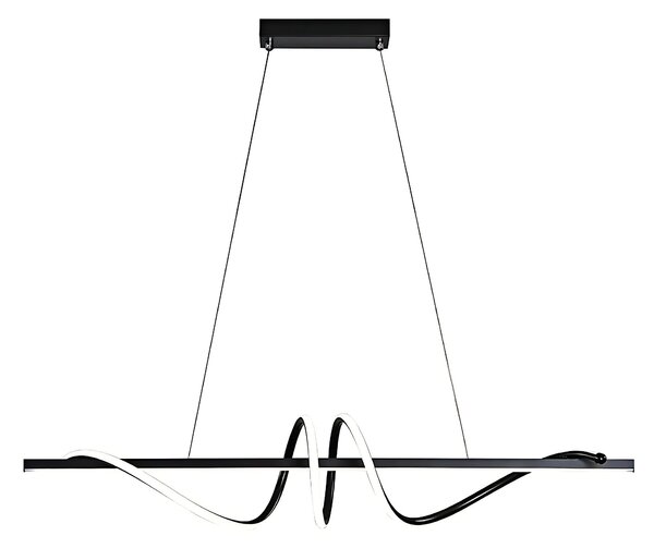 Toolight Toolight, LED stropní svítidlo 120cm, 50W, 3000K, LHJ023-CP, černá matná, OSW-50011