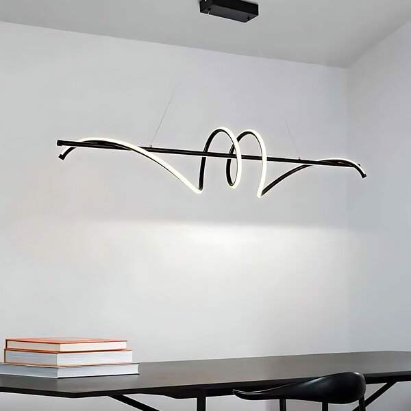 Toolight Toolight, LED stropní svítidlo 120cm, 50W, 3000K, LHJ023-CP, černá matná, OSW-50011