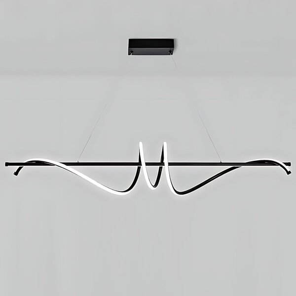 Toolight Toolight, LED stropní svítidlo 120cm, 50W, 3000K, LHJ023-CP, černá matná, OSW-50011