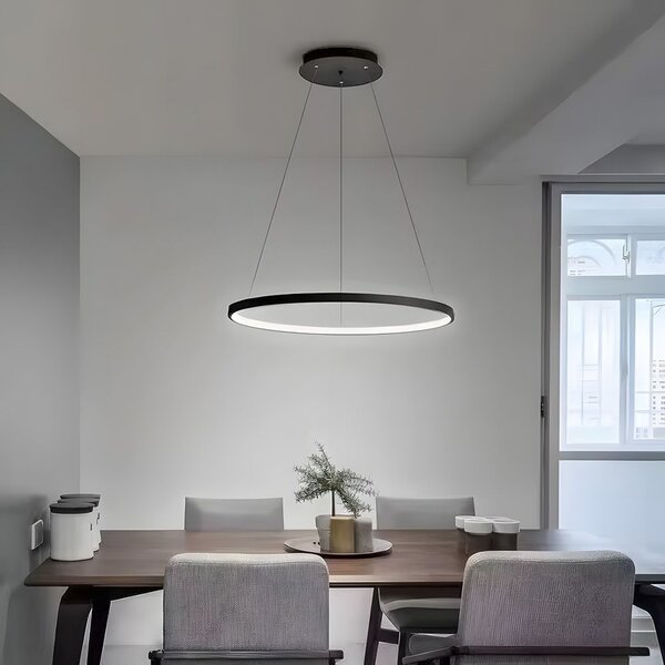 Toolight Toolight, LED stropní svítidlo 40cm, 24W, 3000K, LHJ011-CP, černá, OSW-60006