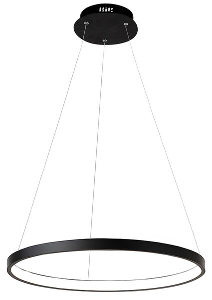 Toolight Toolight, LED stropní svítidlo 40cm, 24W, 3000K, LHJ011-CP, černá, OSW-60006