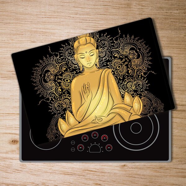 Kuchyňská deska skleněná Sedící budha pl-ko-80x52-f-112221840