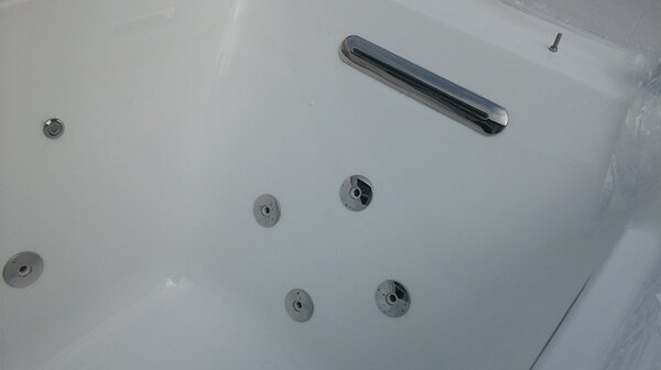 BPS-koupelny Hydromasážní vana HYD-NIA911 180x100 s ohřevem vody