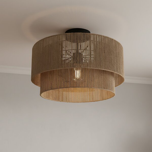 Toolight Stropní LED osvětlení BOHO D16 APP1838-1F hnědá