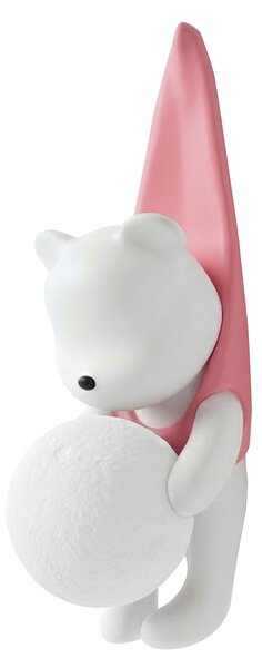 Toolight G169-1W, dětské nástěnné svítidlo Medvídek v tričku, 1xG9, G168-1W PINK, OSW-07808