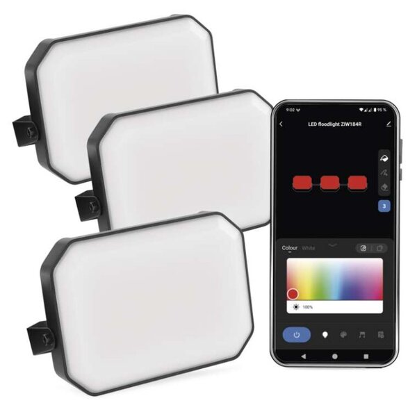 EMOS GOSMART venkovní reflektor startovací sada 3 ks 1554184000
