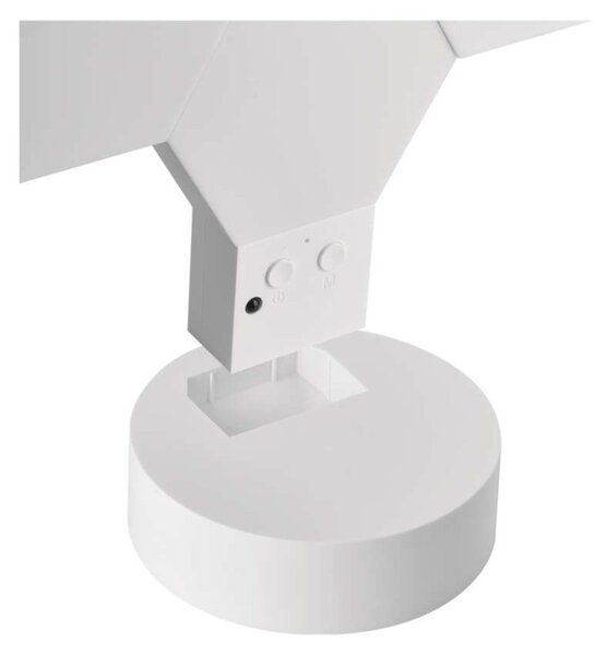EMOS GoSmart LED stolní lampa Hexagon bílá, 6 dílů, RGB, stmívatelná, WiFi 1555426000