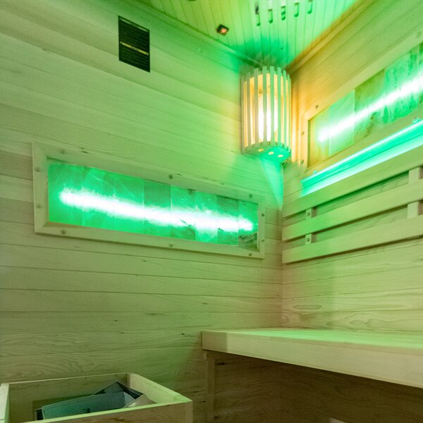 BPS-koupelny Finská sauna Relax HYD-4782 120x120, 2 osoby