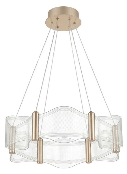 Toolight Rea, ZÁVĚSNÁ STROPNÍ LAMPA G151-CP GOLD, OSW-04707