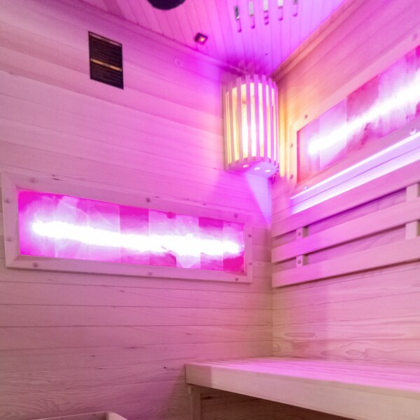 BPS-koupelny Finská sauna Relax HYD-4782 120x120, 2 osoby