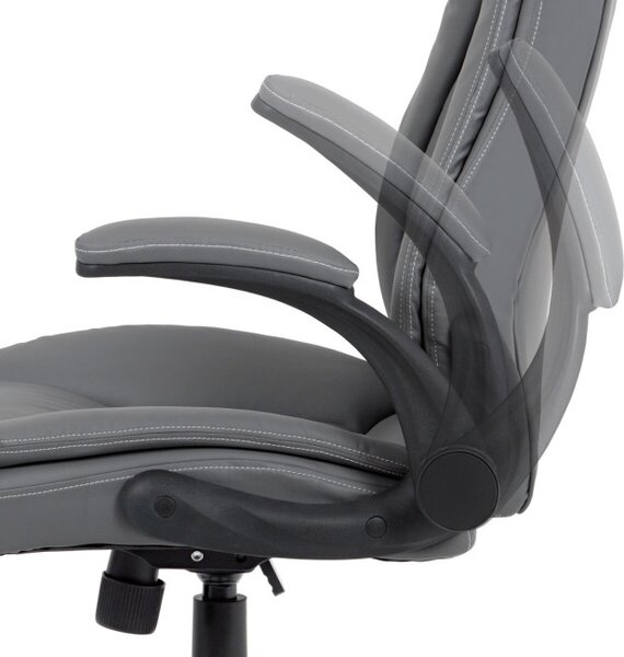 Kancelářská židle šedá KA-G301 GREY