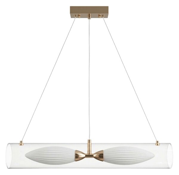Toolight Rea, ZÁVĚSNÉ STROPNÍ SVÍTIDLO G152-2CP GOLD, OSW-04708