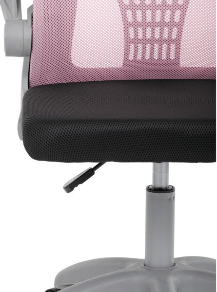 Dětská otočná židle růžová KA-K2008 PINK