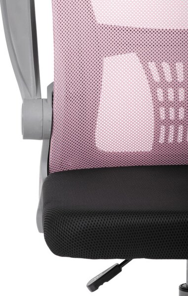Dětská otočná židle růžová KA-K2008 PINK
