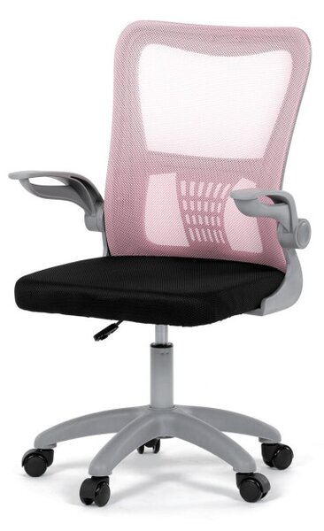 Dětská otočná židle růžová KA-K2008 PINK