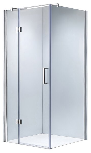 BPS-koupelny Čtvercový sprchový kout HYD-SK1390A 80x80 chrom/transparent - bez vaničky