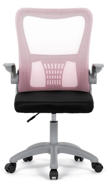 Dětská otočná židle růžová KA-K2008 PINK