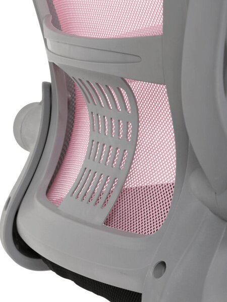 Dětská otočná židle růžová KA-K2008 PINK