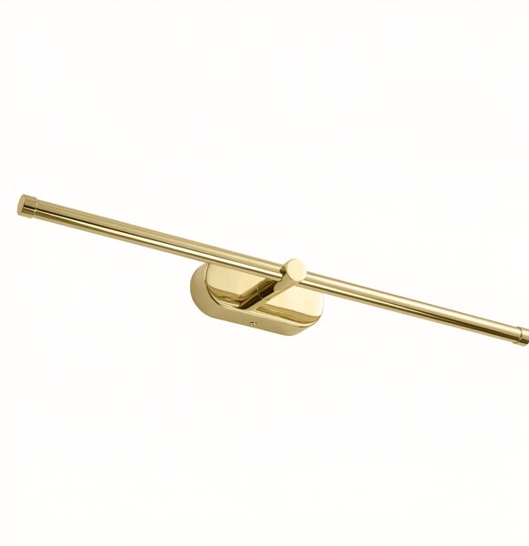 Toolight Toolight, LED nástěnné svítidlo 60cm, 13W, 4000K, 1000lm, APP1890-1W, zlatá lesklá, OSW-66045