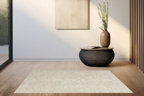 Koberec Marble 60 béžový / krémový, mramor