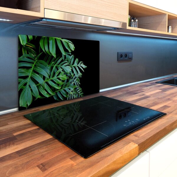 Deska na krájení skleněná Monstera pl-ko-80x52-f-136056099