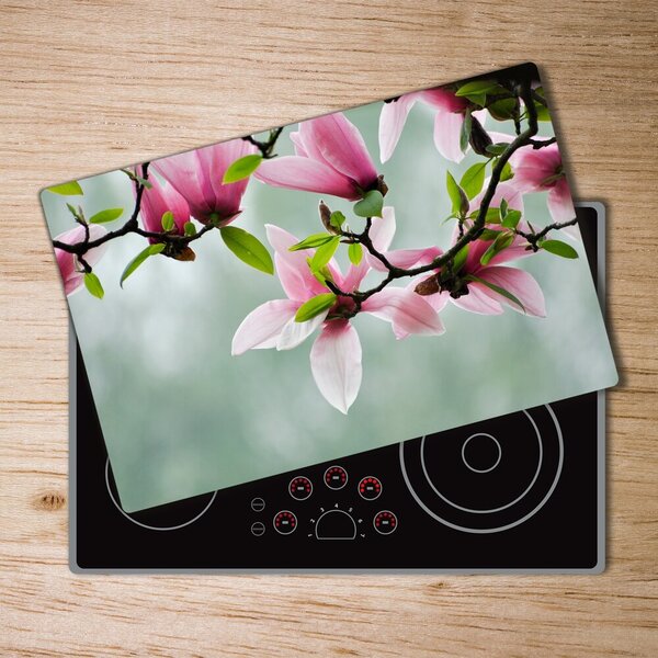 Deska na krájení skleněná Magnolie pl-ko-80x52-f-13608462