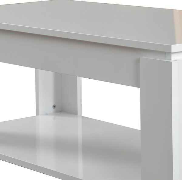 ASIR Konferenční stolek SHELF bílý