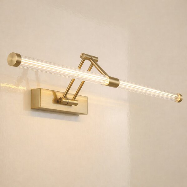 Toolight Toolight, LED nástěnné svítidlo 60cm, 13W, 4000K, 1000lm, APP1900-1W, zlatá matná, OSW-66055