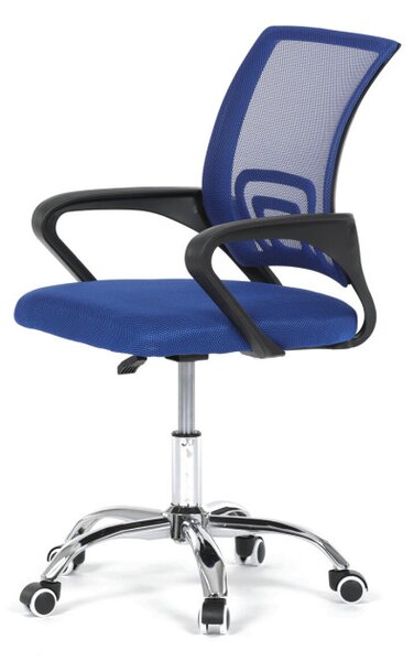 Dětská otočná židle modrá KA-L103 BLUE