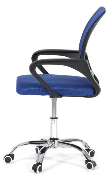 Dětská otočná židle modrá KA-L103 BLUE