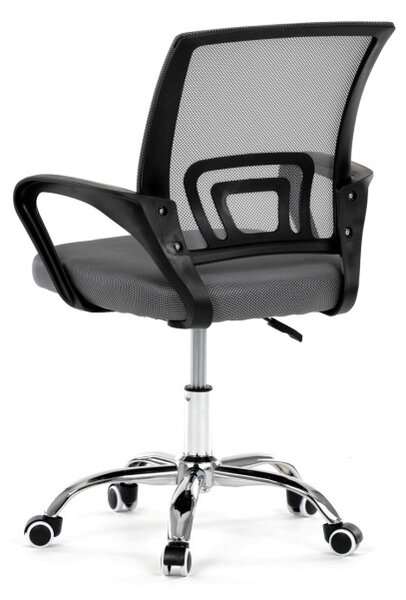 Dětská otočná židle šedá KA-L103 GREY
