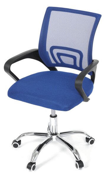 Dětská otočná židle modrá KA-L103 BLUE