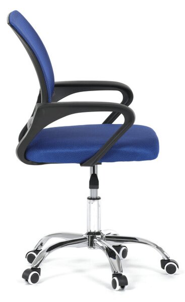 Dětská otočná židle modrá KA-L103 BLUE