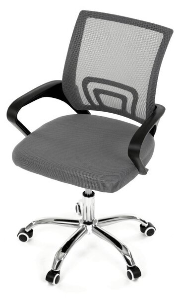 Dětská otočná židle šedá KA-L103 GREY