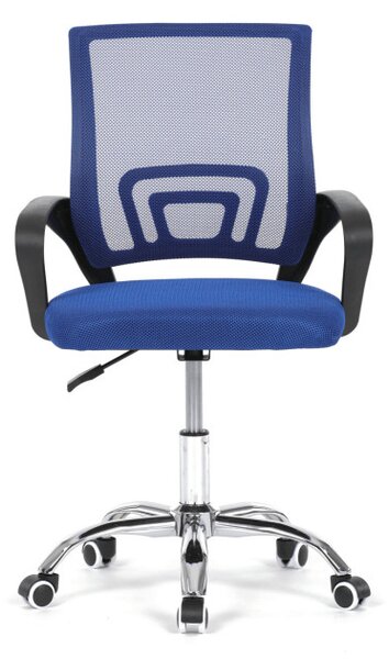 Dětská otočná židle modrá KA-L103 BLUE