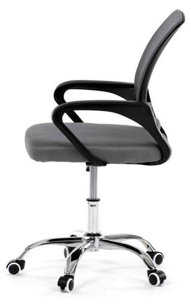 Dětská otočná židle šedá KA-L103 GREY