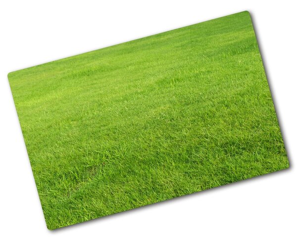 Kuchyňská deska skleněná Zelená tráva pl-ko-80x52-f-141153462
