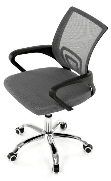 Dětská otočná židle šedá KA-L103 GREY