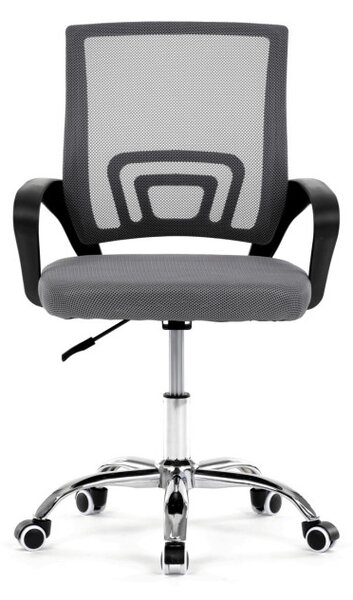 Dětská otočná židle šedá KA-L103 GREY