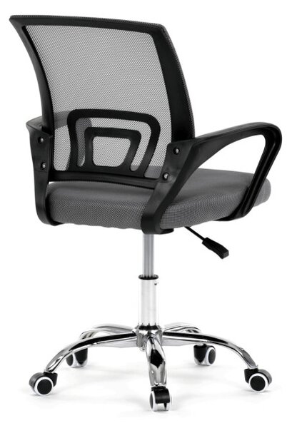 Dětská otočná židle šedá KA-L103 GREY