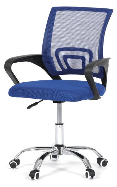 Dětská otočná židle modrá KA-L103 BLUE