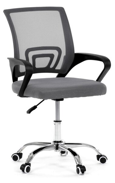Dětská otočná židle šedá KA-L103 GREY