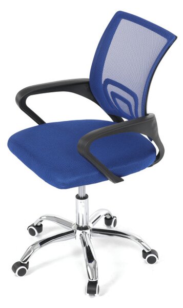 Dětská otočná židle modrá KA-L103 BLUE