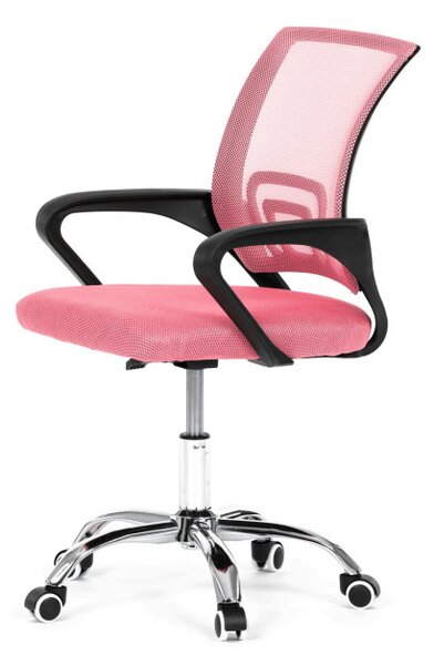 Dětská otočná židle růžová KA-L103 PINK