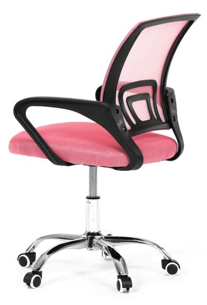 Dětská otočná židle růžová KA-L103 PINK