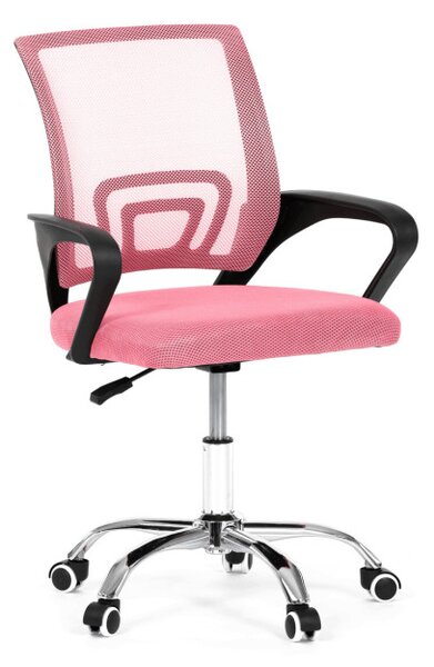 Dětská otočná židle růžová KA-L103 PINK