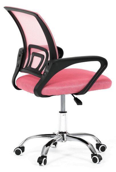 Dětská otočná židle růžová KA-L103 PINK