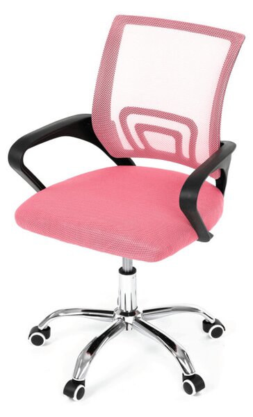 Dětská otočná židle růžová KA-L103 PINK